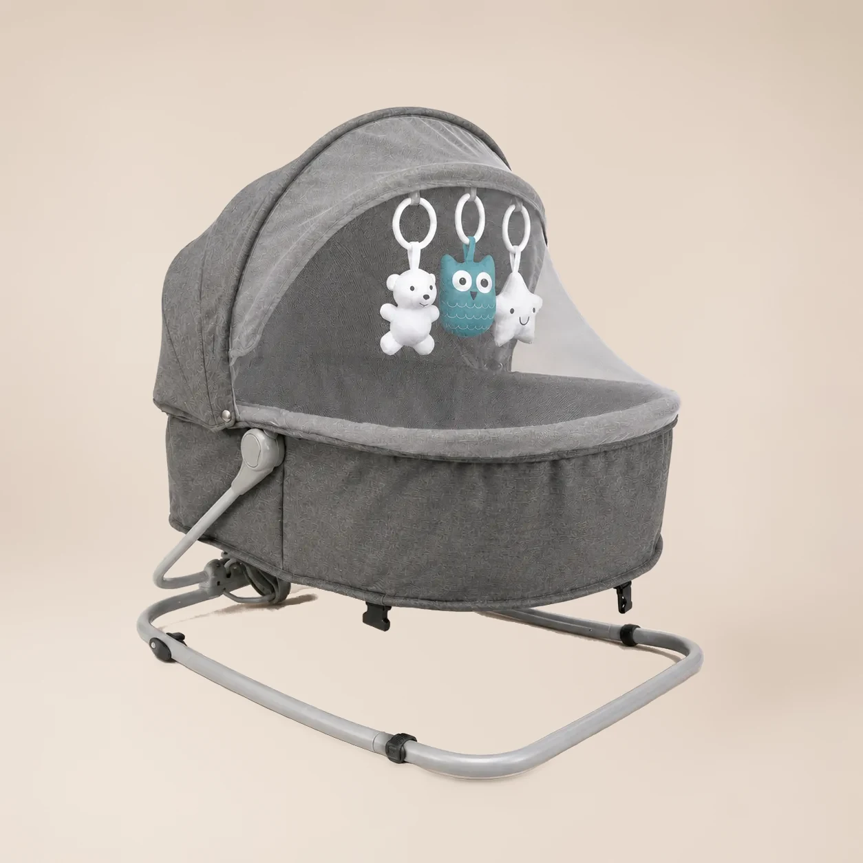 Wipstoel Baby 3-in-1 Grijs 2