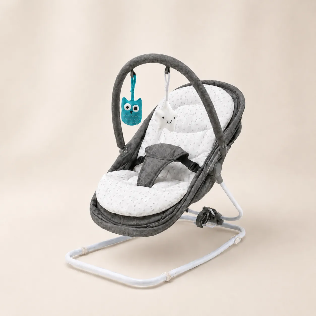 Babywip 2-in-1 Grijs