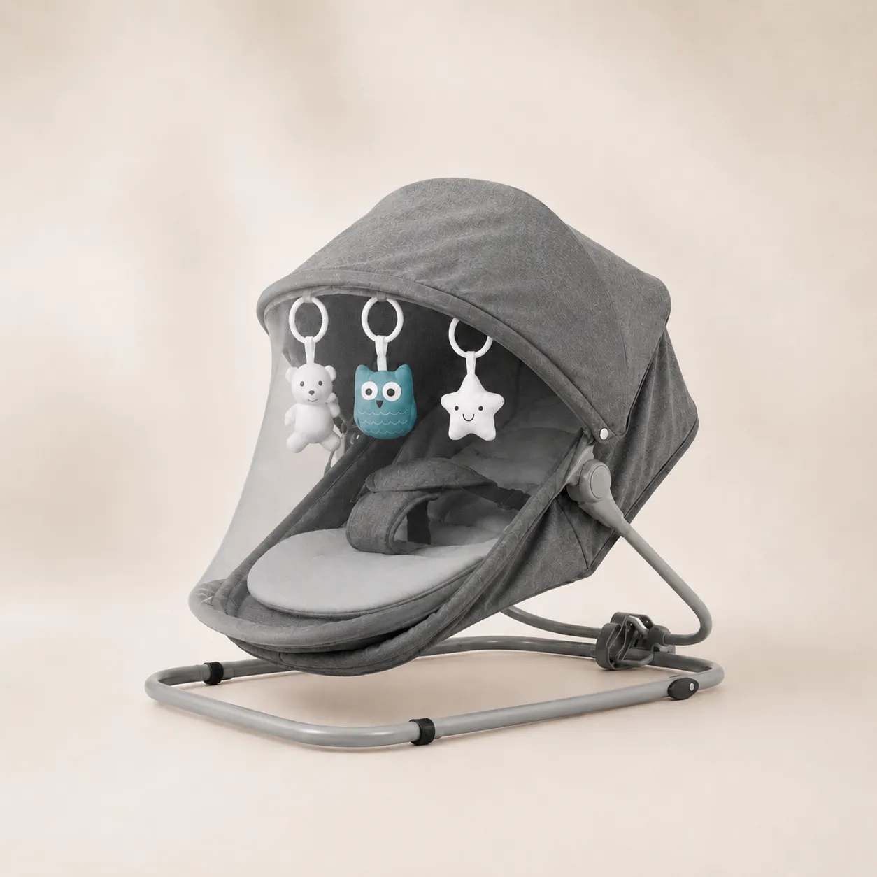 Babywip 3-in-1 Grijs - afbeelding 1