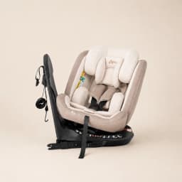 360° i-Size Isofix Autostoel Beige 3