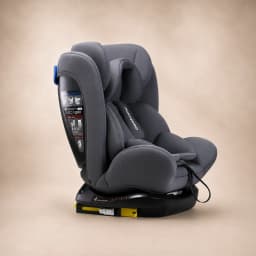 360° i-Size Isofix Autostoel Grijs 2