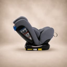 360° i-Size Isofix Autostoel Grijs 3