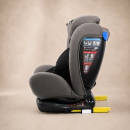 360° i-Size Isofix Autostoel Grijs/Zwart 4