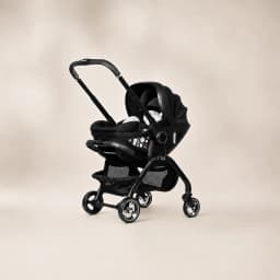 3-in-1 Kinderwagen / Travel System Zwart 2