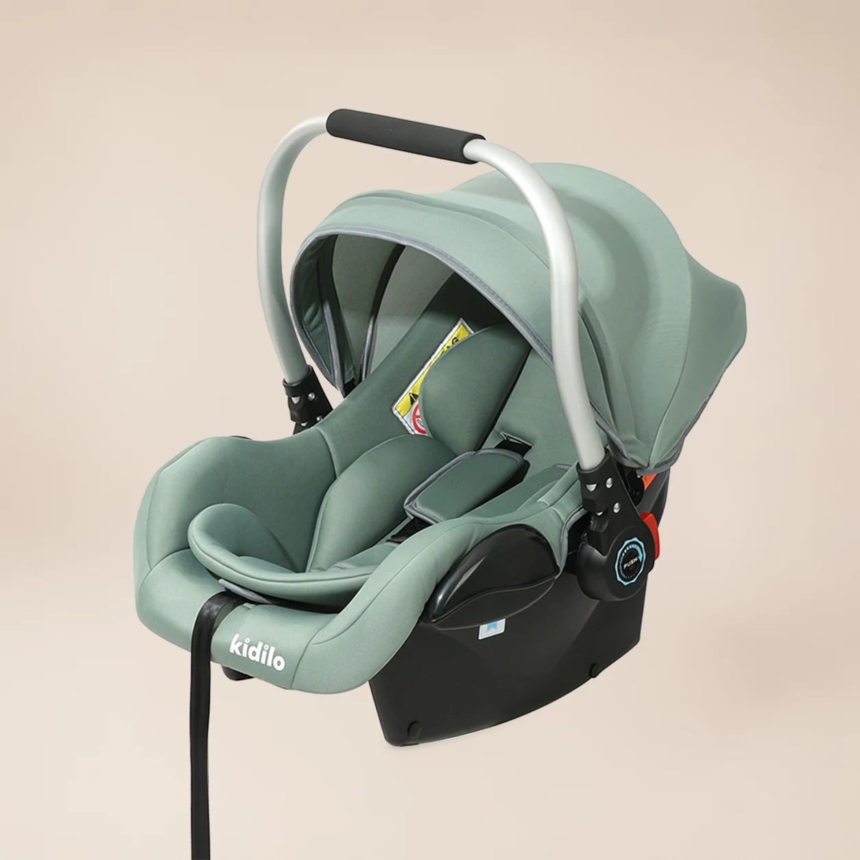 Babyautostoel 0+ Comfort - Autostoeltje met Extra Polstering en Zonnekap 3