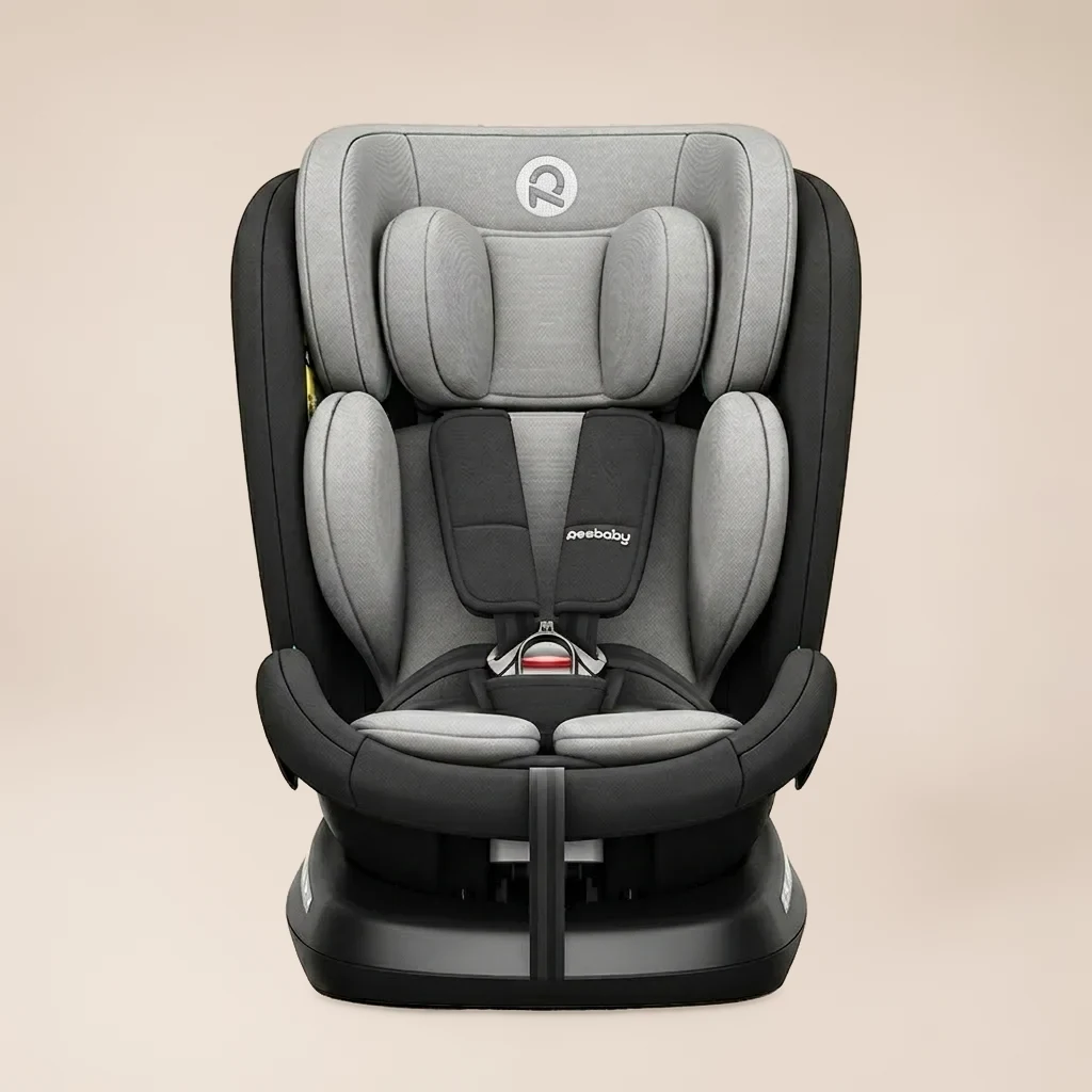 360° i-Size Isofix Autostoel Grijs/Zwart