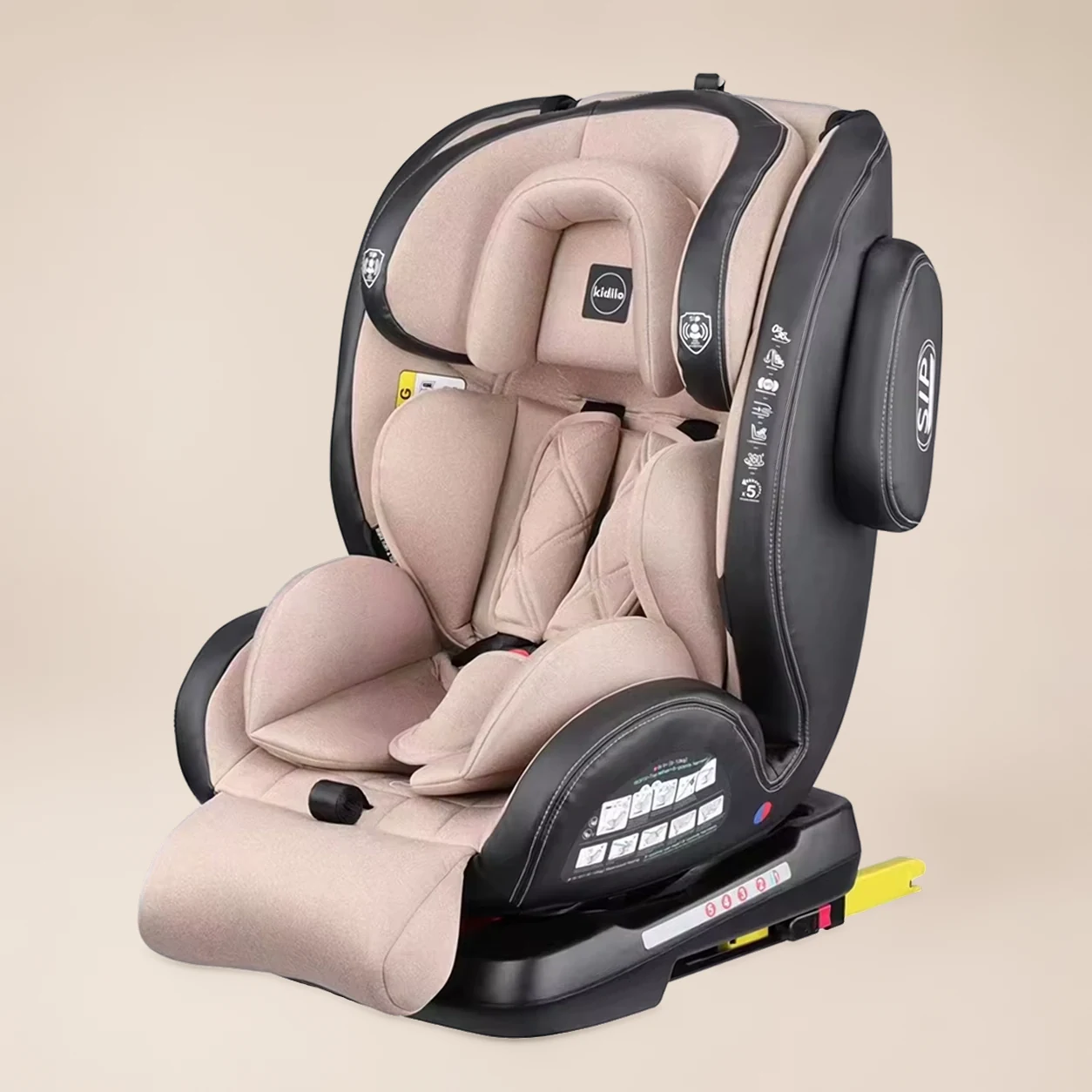 Autostoel Peuter 1-3 Jaar - Autostoeltje met Isofix, Zijkantbescherming en Ligstand 2