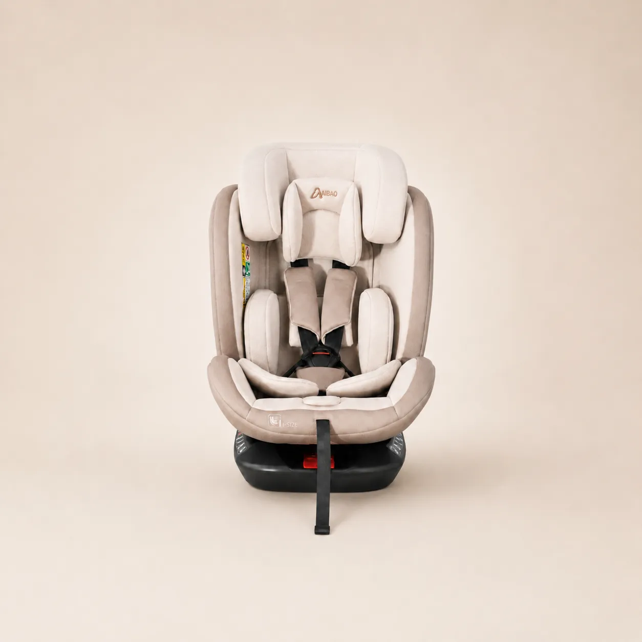 360° i-Size Isofix Autostoel Beige