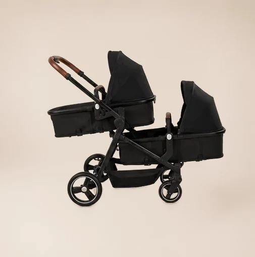 Duo Kinderwagen Tweeling Luxe 3