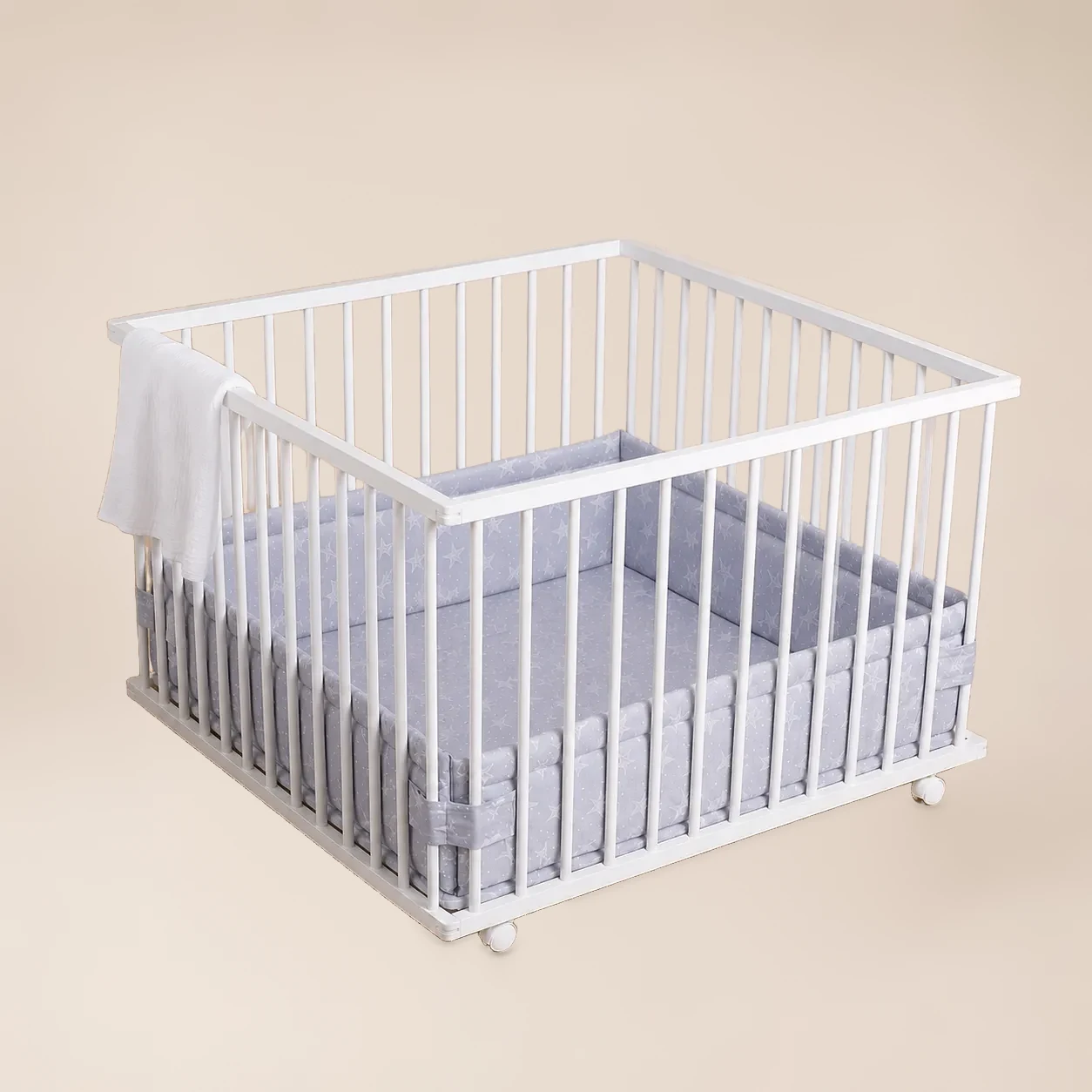 Houten Babybox Wit 3